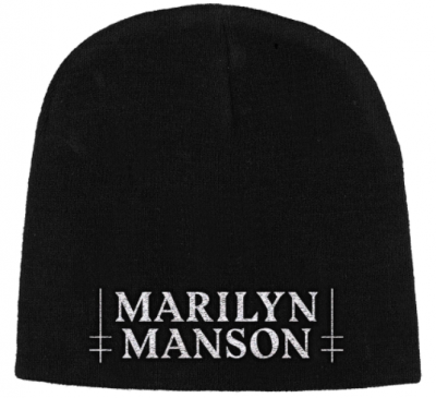 Caciula brodata Marilyn Manson