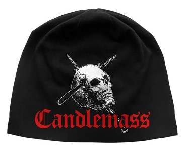Caciula CANDLEMASS - Skull and Logo JB164