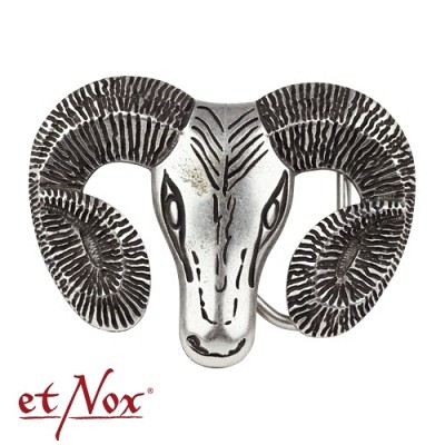 Catarama pentru curea pantaloni UG4008 etNox - buckle Ram Skull