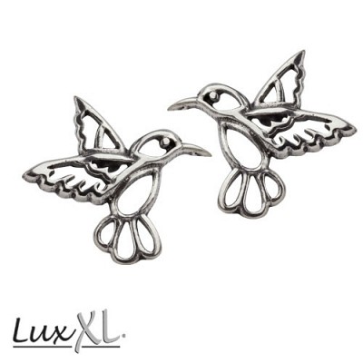 O1204 Cercei LuxXL de argint - Hummingbird