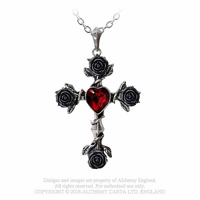 P758 Colier Black Rosifix Necklace