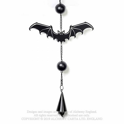 Decoratiune pt. agatat perete HD12 Gothic Bat Hanging Decoration