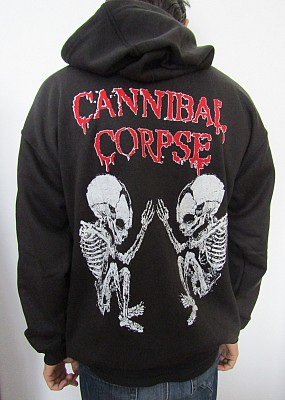 Hanorac cu fermoar - Zipper Hood CANNIBAL CORPSE Skeletons HN/VK/055