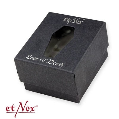 Inele de inox set (56/1 buc + 62/1 buc) BOX1  etNox - partner rings Love til Death  stainless steel