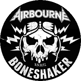 Insigna 2,5 cm AIRBOURNE Boneshaker (HBG)