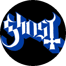 Insigna 2,5 cm GHOST Logo (HBG)