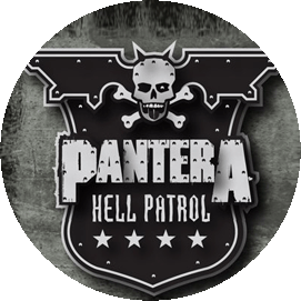 Insigna 2,5 cm PANTERA Hell Patrol (HBG)
