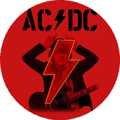 Insigna 3,7 cm AC/DC Angus Power Up (B37-0320)