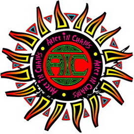 Insigna 3,7 cm ALICE IN CHAINS Logo