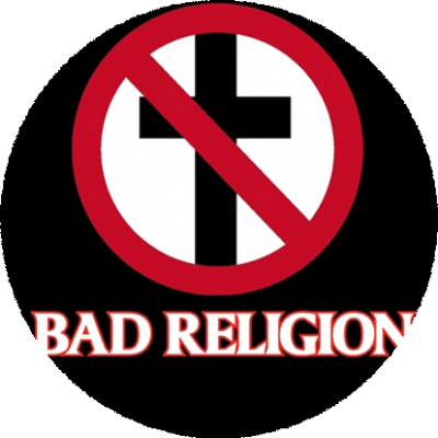 Insigna 3,7 cm BAD RELIGION Logo (B37-0322)