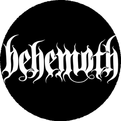 Insigna 3,7 cm BEHEMOTH Logo (B37-0323)