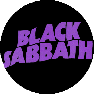 Insigna 3,7 cm BLACK SABBATH Master Logo (B37-0327)