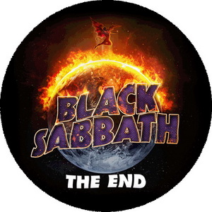 Insigna 3,7 cm BLACK SABBATH: The End (B37-0108)