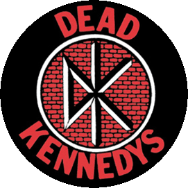 Insigna 3,7 cm DEAD KENNEDYS: Logo (B37-0226)