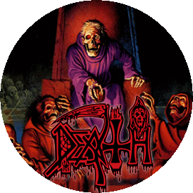 Insigna 3,7 cm DEATH: Scream Bloody Gore  (B37-0227)