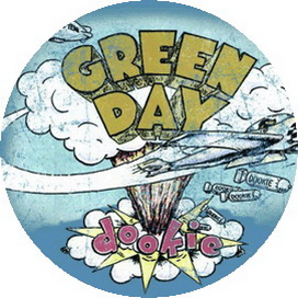 Insigna 3,7 cm Green Day Dookie