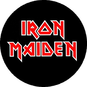 Insigna 3,7 cm IRON MAIDEN: Logo (B37-0124)