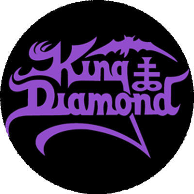 Insigna 3,7 cm KING DIAMOND Logo (B37-0340)