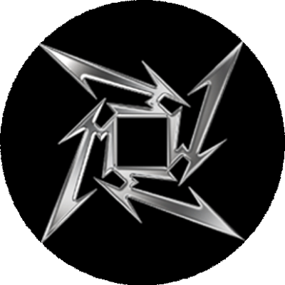 Insigna 3,7 cm METALLICA Ninja Logo (B37-0348)