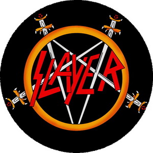 Insigna 3,7 cm SLAYER: Logo Pentagram (B37-0150)
