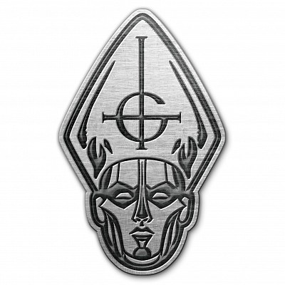 Insigna metalica GHOST - Papa Head