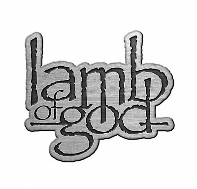Insigna metalica Lamb Of God - Logo PB102