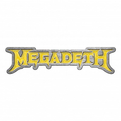 Insigna metalica MEGADETH - Logo  PB090