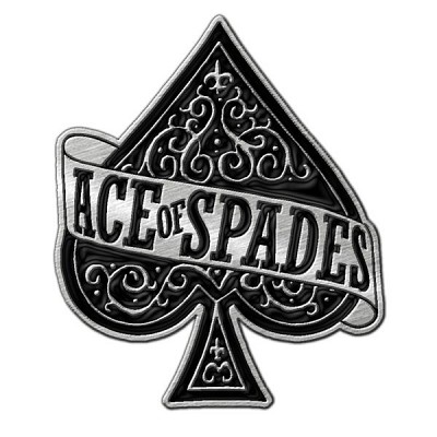 Insigna metalica Motorhead Ace Of Spades PB017