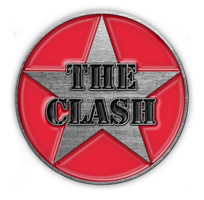 Insigna metalica THE CLASH - Military Logo