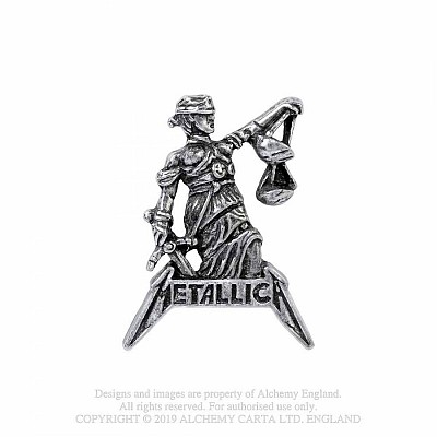 Insigna  PC513 Metallica: Justice for All Badge