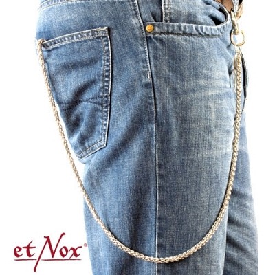 Lant pantaloni (65 cm)  US3003  etNox wallet / key chain Metal Braid