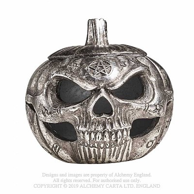 Lanterna Halloween V93 Pumpkin Skull Pot / Casket / Box (Colectia Alchemy Vault)
