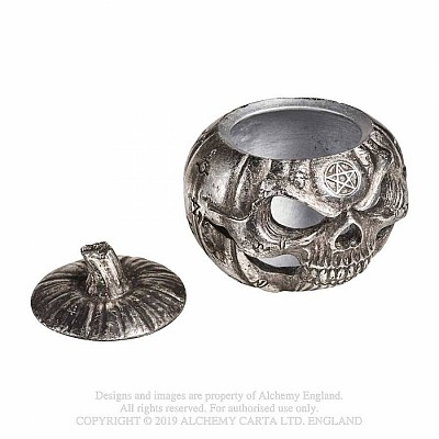 Lanterna Halloween V93 Pumpkin Skull Pot / Casket / Box (Colectia Alchemy Vault)
