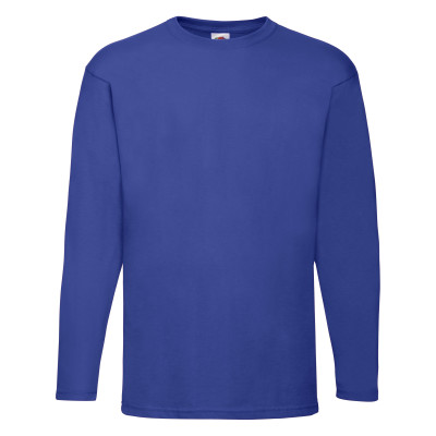Longsleeve (tricou cu maneca lunga) Royal Blue Fruit of the Loom 610380-51