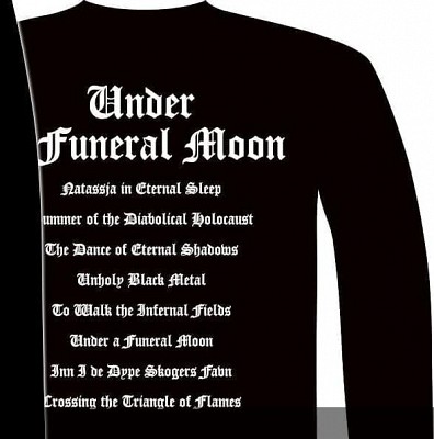 Longsleeve DARKTHRONE - Under A Funeral Moon - Album