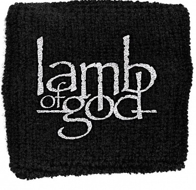 Manseta brodata Lamb Of God - Logo WB259
