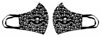 Masca de bumbac AVENGED SEVENFOLD - Bats (HBG)