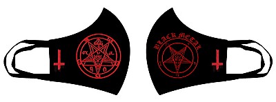 Masca de bumbac BLACK METAL (HBG)