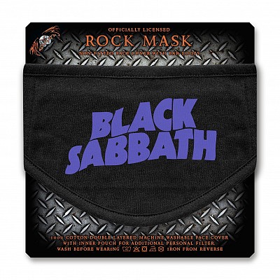 Masca de bumbac BLACK SABBATH  FC021