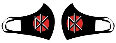 Masca de bumbac DEAD KENNEDYS - Logo (HBG)