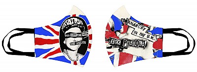 Masca de bumbac Sex Pistols God Save the Queen (HBG)