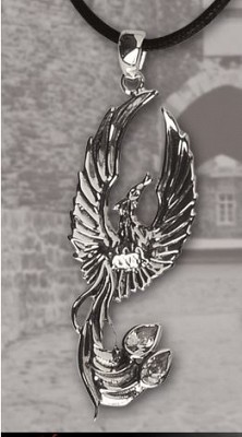 K1001 Medalion de argint - PHOENIX