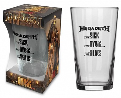 Pahar bere Megadeth - The Sick, The Dying and The Dead (568ml)