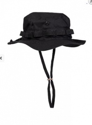 Palarie military neagra US Black GI Boonie Hat Art. No.12323002