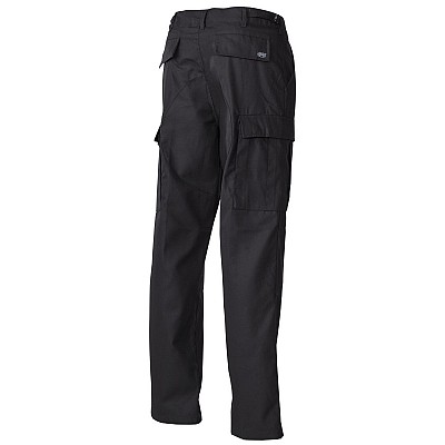Pantaloni BDU Combat negri cu intarituri la genunchi si sezut (Art. 01294A)