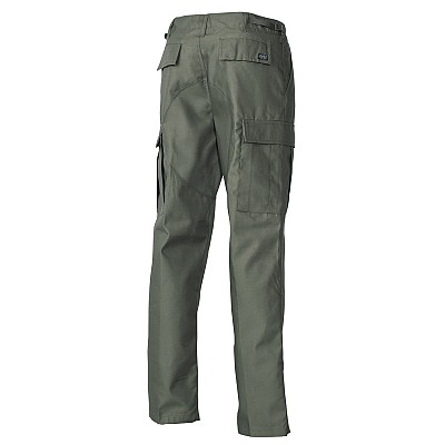 Pantaloni BDU Combat oliv cu intarituri la genunchi si sezut (Art. 01294B)