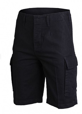 Pantaloni tip bermude MOLESKIN PRESPALAT NEGRU Art.-No. 11405002