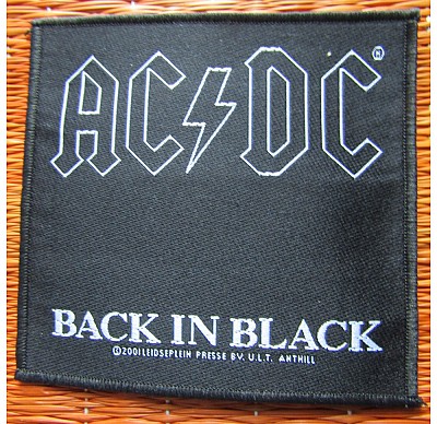 Patch AC/DC - Back in Black SP1512