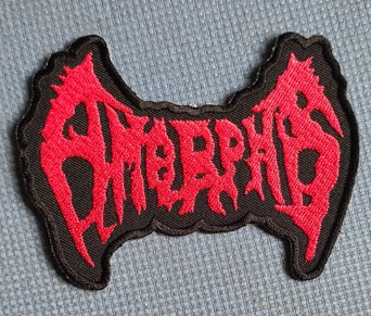 Patch AMORPHIS Red Logo (patch de lipit) (EP1745)