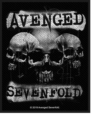 Patch AVENGED SEVENFOLD - 3 Skulls